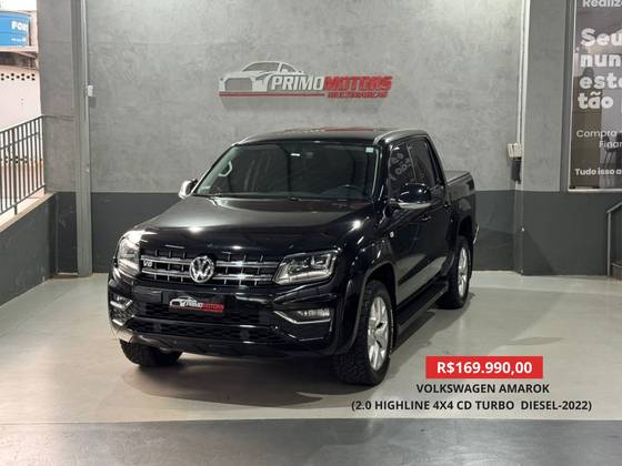 VOLKSWAGEN AMAROK 2.0 HIGHLINE 4X4 CD 16V TURBO INTERCOOLER DIESEL 4P AUTOMÁTICO